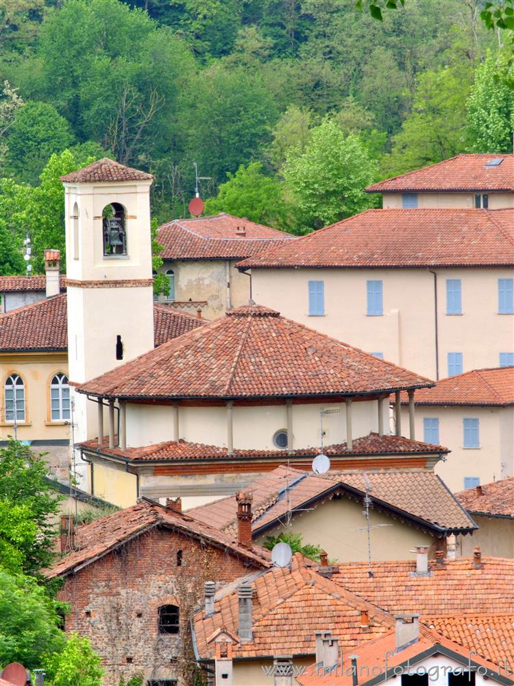 Castiglione Olona (Varese, Italy) - The Villa Church seen from the Monteruzzo Castle